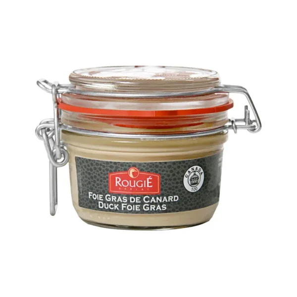 Foie Gras de Canard ROUGIE - grand pot Mason - 125g/4.4oz