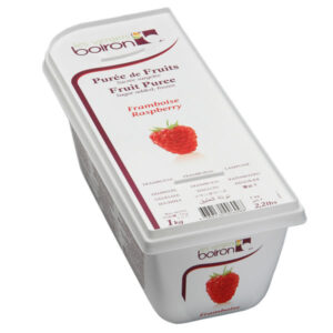 Purée de Framboise - sans sucre ajouté - 1kg/2.2lb