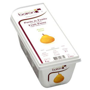 Purée de poire - sans sucre ajouté - 1kg/2.2lb