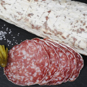 Salami seco de la marca Rosette de Lyon, tamaño pequeño, 700 g/1,54 lb