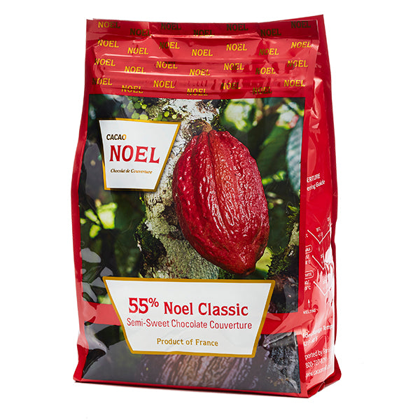 Chocolate NOEL Línea Clásica 55% - 5 kg/11 lb