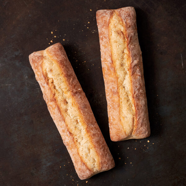 Baguette ciabatta media BOULART - 175 g/6,17 oz - paquete de 6