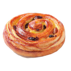 Large Raisins Premium Croissant Swirl AOC french butter - pack of 6