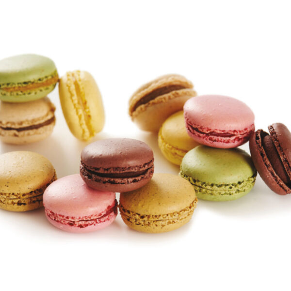 Macarons français de qualité supérieure - 12 g/7,47 oz - boîte de 12