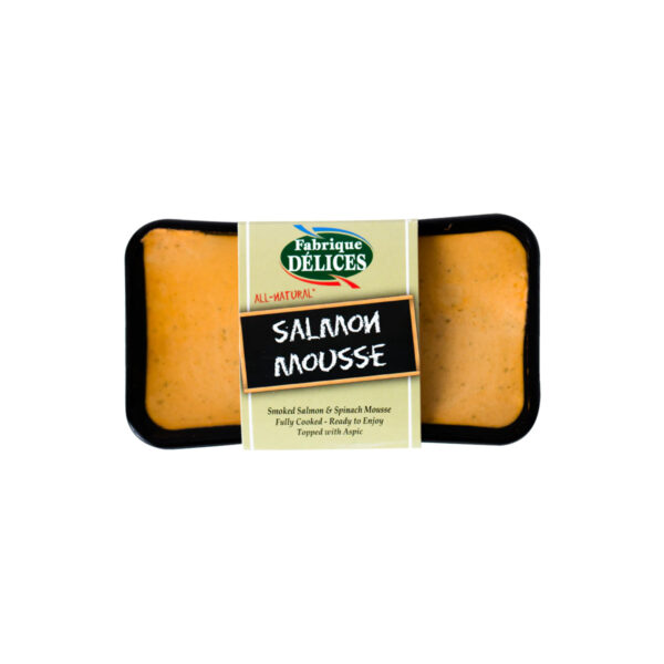 Small Smoked Salmon & Spinach Mousse - 200g/7.05oz